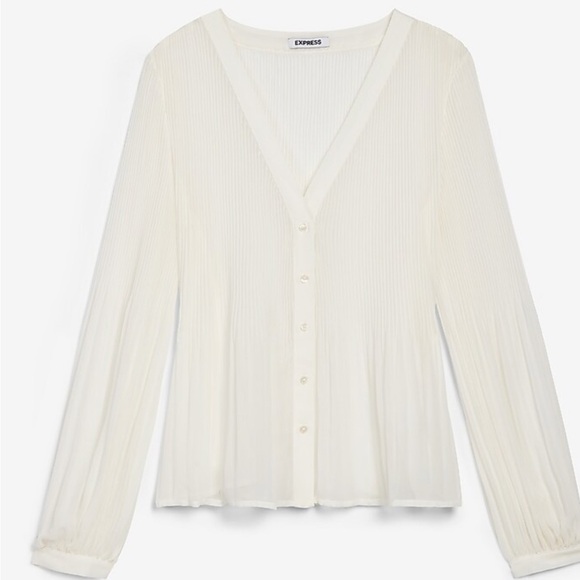 Express Black Fancy Top - Picture 9 of 11